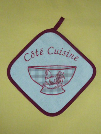 Carré cuisine pour plats chauds